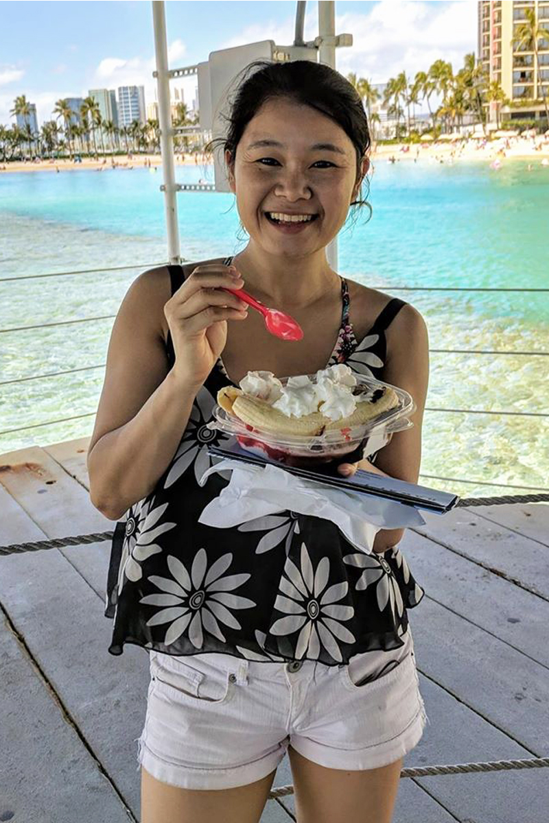 blogger du lich huyen chip 1