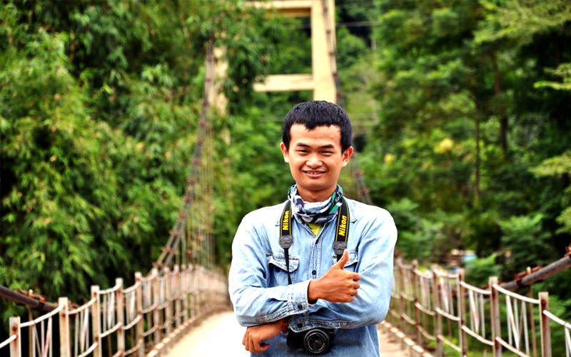 blogger du lich tuan cuong chan 14