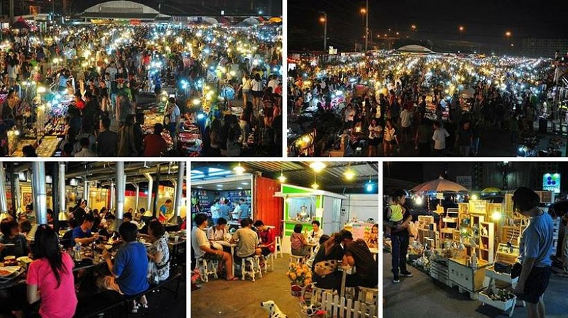 Chợ đêm Vũng Tàu luôn thu hút du khách tìm đến ăn hải sản và mua sắm
