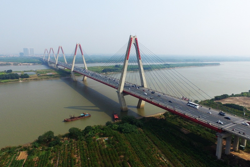 Nhật Tân là 1 trong 7 cây cầu huyết mạch của Thủ Đô