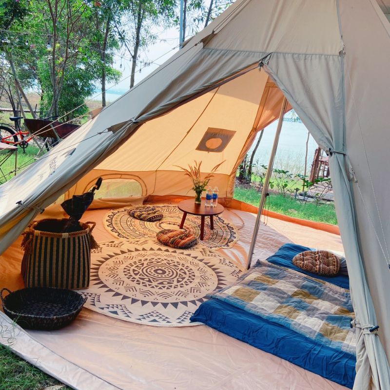 Khói Caping cung cấp dịch vụ cắm trại uy tín, giá tốt