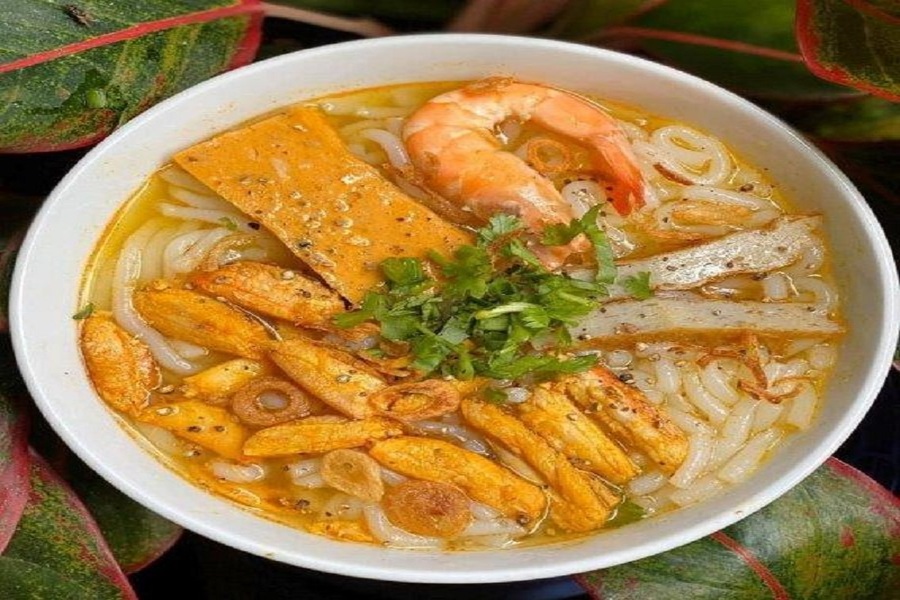 Bánh canh ghẹ Anh Vy đã hoạt động được hơn 10 năm và đây là địa điểm được nhiều người dân địa phương yêu thích.